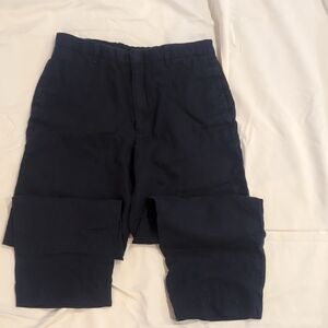 Banana Republic Navy Linen Trousers